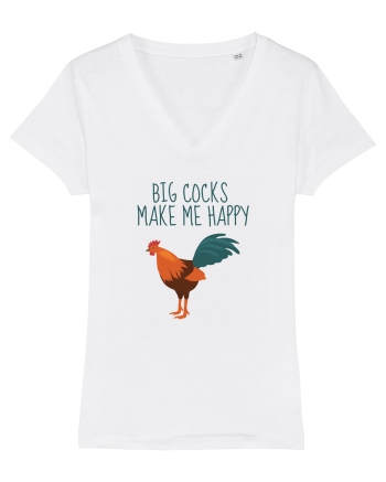Big Cocks Make Me Happy White