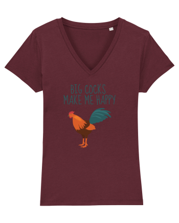 Big Cocks Make Me Happy Burgundy