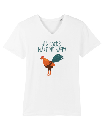 Big Cocks Make Me Happy White