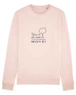 Move on, be happy! Bluză mânecă lungă Unisex Rise