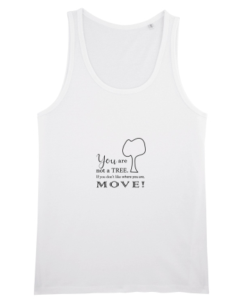 Move on, be happy! White
