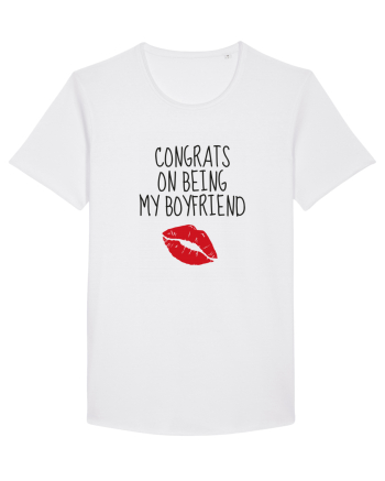 Congrats On Being My Boyfriend White