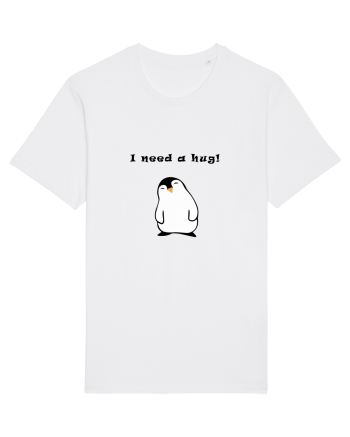 I need a hug White
