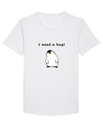 I need a hug Tricou mânecă scurtă guler larg Bărbat Skater