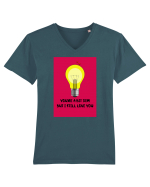 You're A Bit Dim But I Still Love You Tricou mânecă scurtă guler V Bărbat Presenter