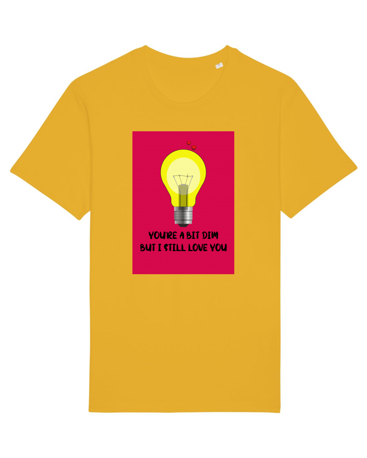 Tricou mânecă scurtă Unisex Rocker Spectra Yellow