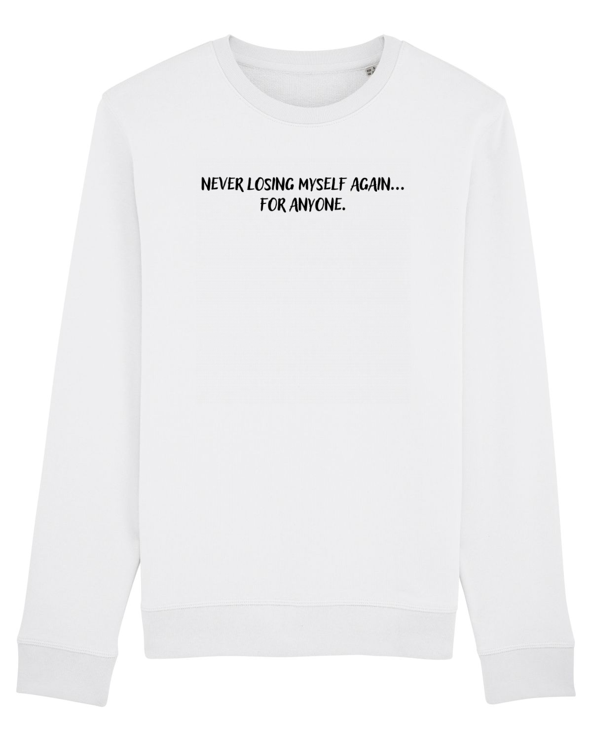 Bluză mânecă lungă Unisex Rise White