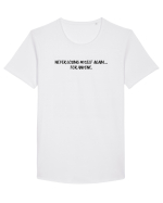 Never losing myself again... for anyone. Tricou mânecă scurtă guler larg Bărbat Skater