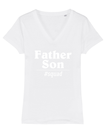 Father and Son Squad White