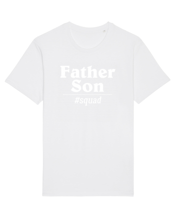 Father and Son Squad White