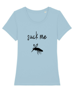 Suck me Tricou mânecă scurtă guler larg fitted Damă Expresser