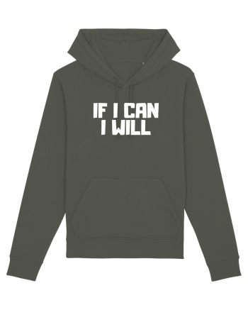 If I can I will Khaki