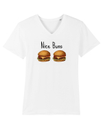Nice Buns Tricou mânecă scurtă guler V Bărbat Presenter