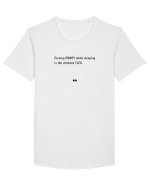 MONEY FLEX Tricou mânecă scurtă guler larg Bărbat Skater