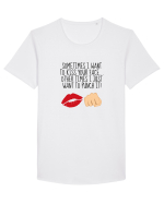 Sometimes Tricou mânecă scurtă guler larg Bărbat Skater