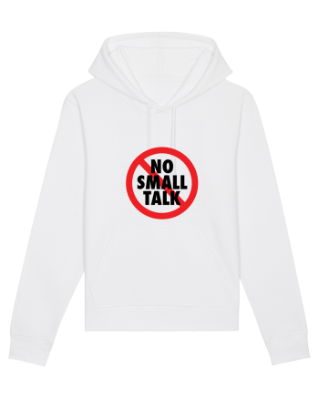No small talk White