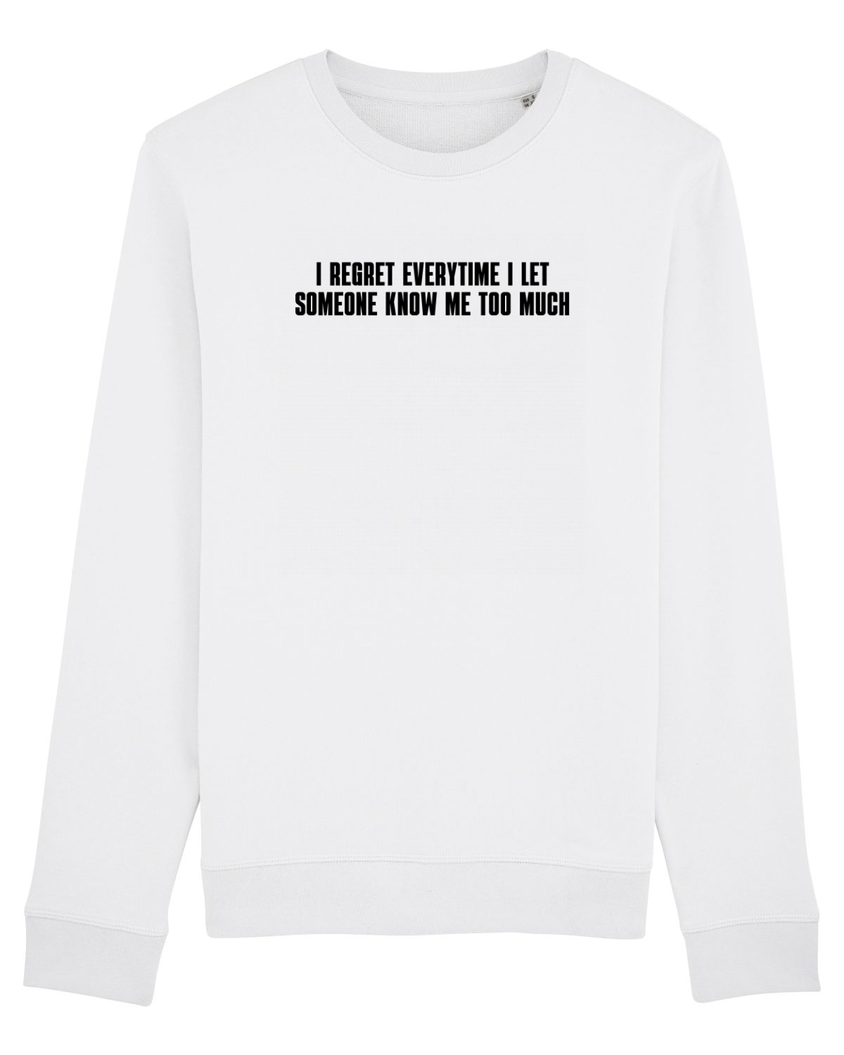 Bluză mânecă lungă Unisex Rise White