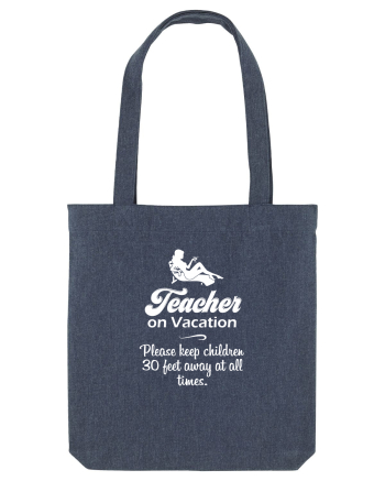 Teacher on vacation. Midnight Blue