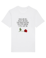 Roses Are Red Tricou mânecă scurtă Unisex Rocker