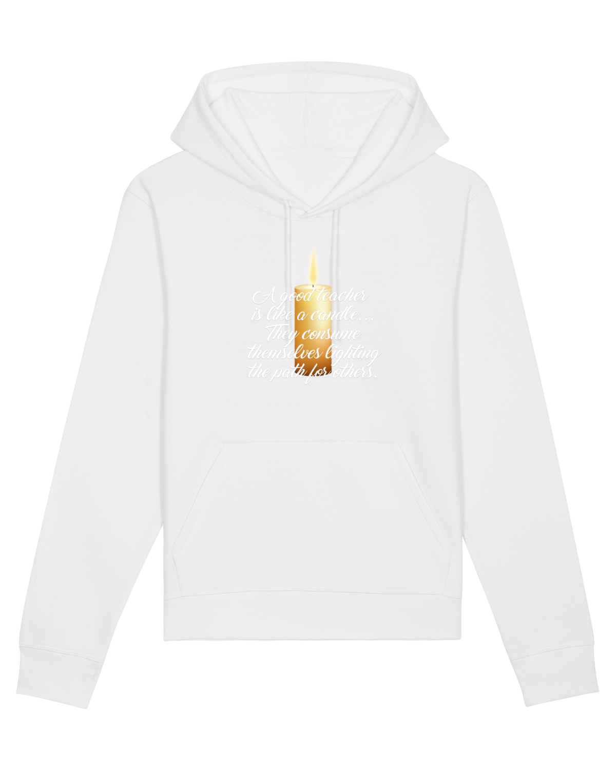 Hanorac Unisex Drummer White