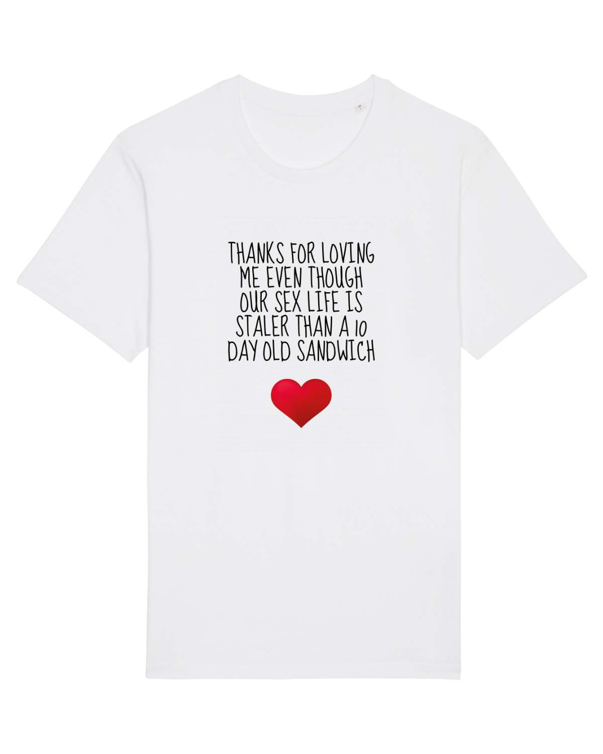 Tricou mânecă scurtă Unisex Rocker White