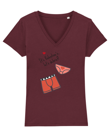 It's Valentine's, let's Debrief! Burgundy