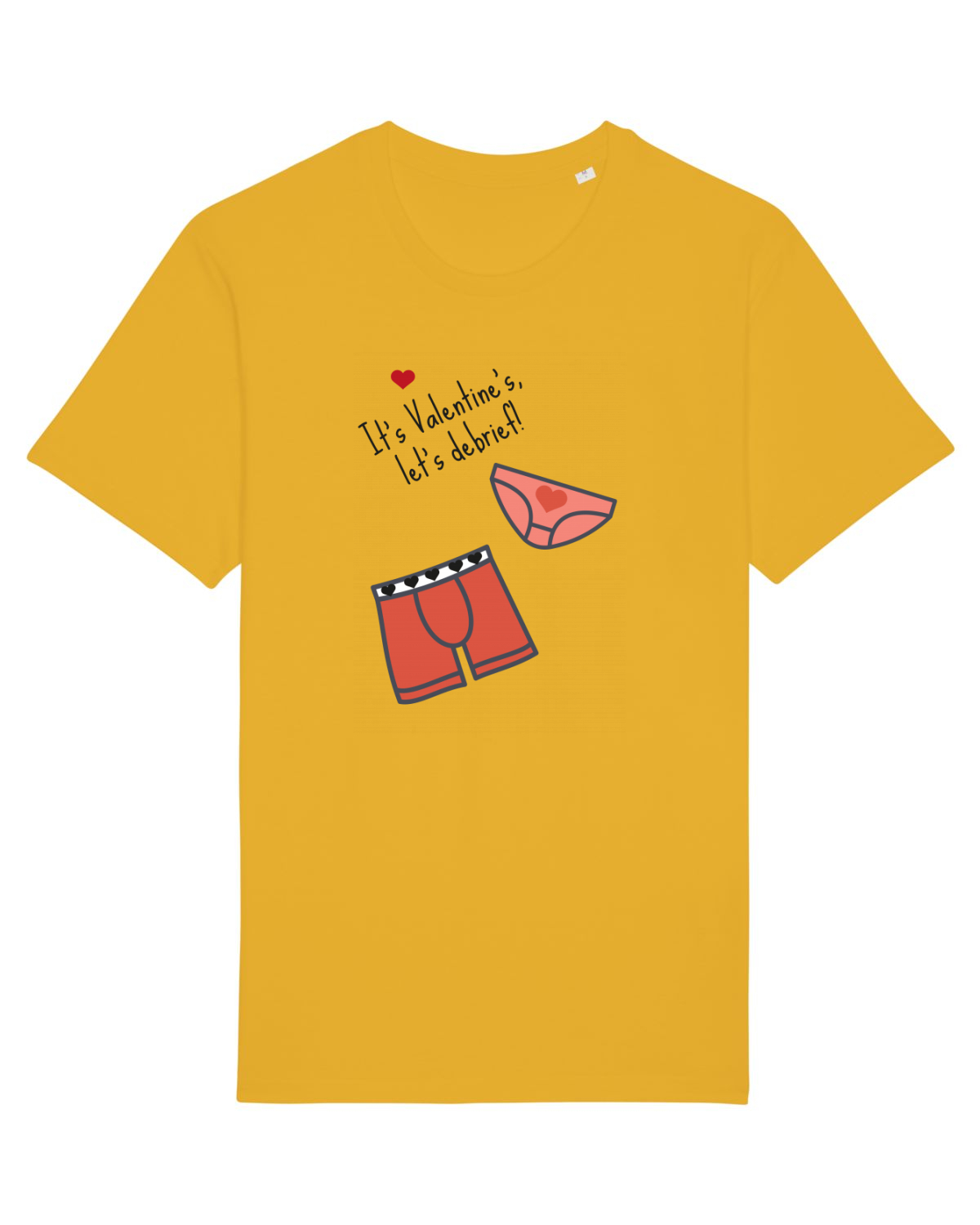 Tricou mânecă scurtă Unisex Rocker Spectra Yellow