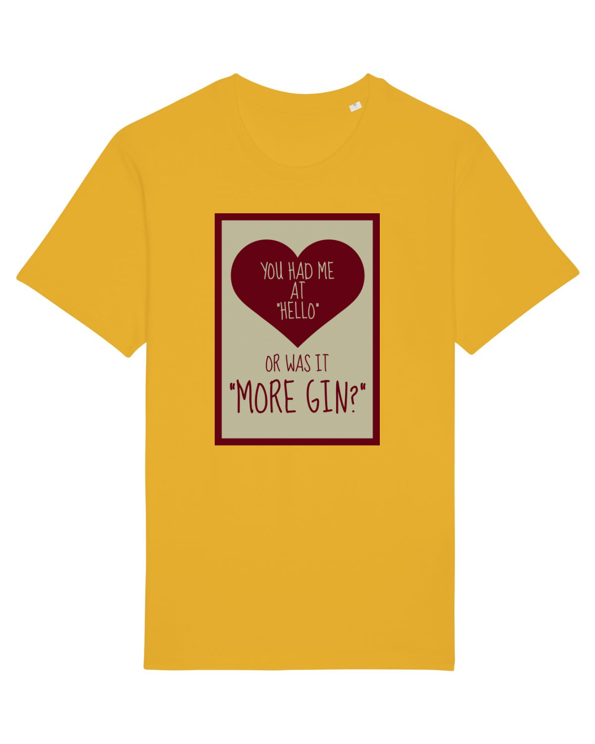 Tricou mânecă scurtă Unisex Rocker Spectra Yellow