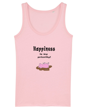 Happiness is my priority Cotton Pink