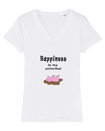 Happiness is my priority White