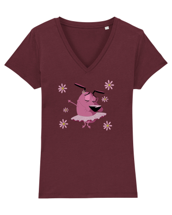 Courage caine fricos Hippy vibe  Burgundy