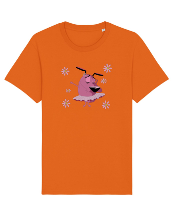 Courage caine fricos Hippy vibe  Bright Orange