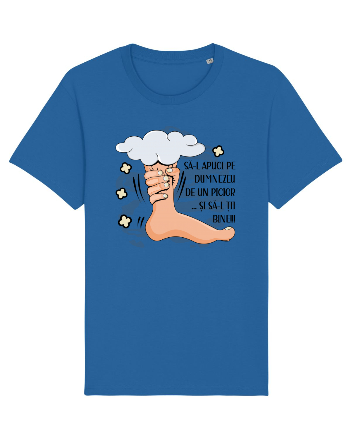 Tricou mânecă scurtă Unisex Rocker Royal Blue