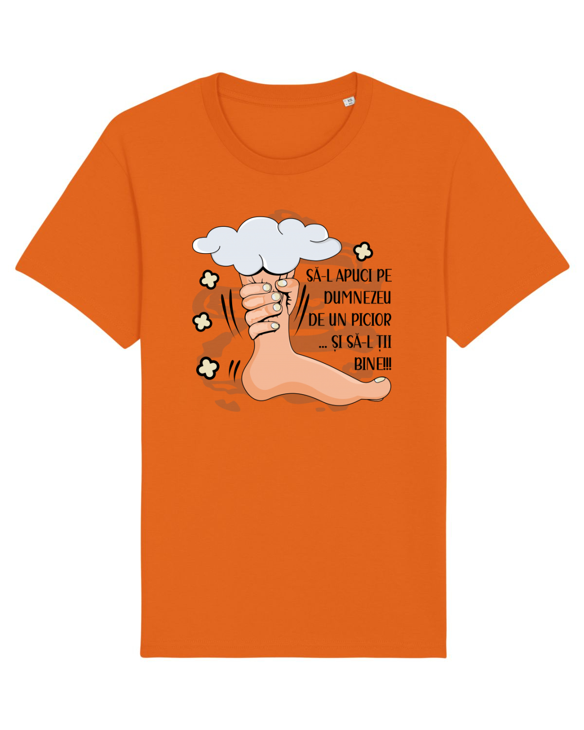 Tricou mânecă scurtă Unisex Rocker Bright Orange