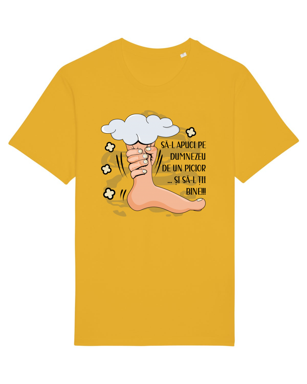 Tricou mânecă scurtă Unisex Rocker Spectra Yellow