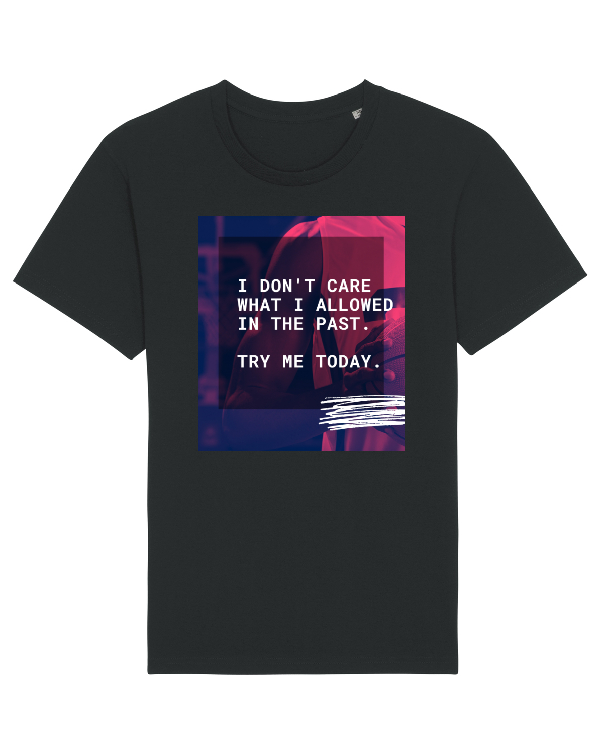 Tricou mânecă scurtă Unisex Rocker Black