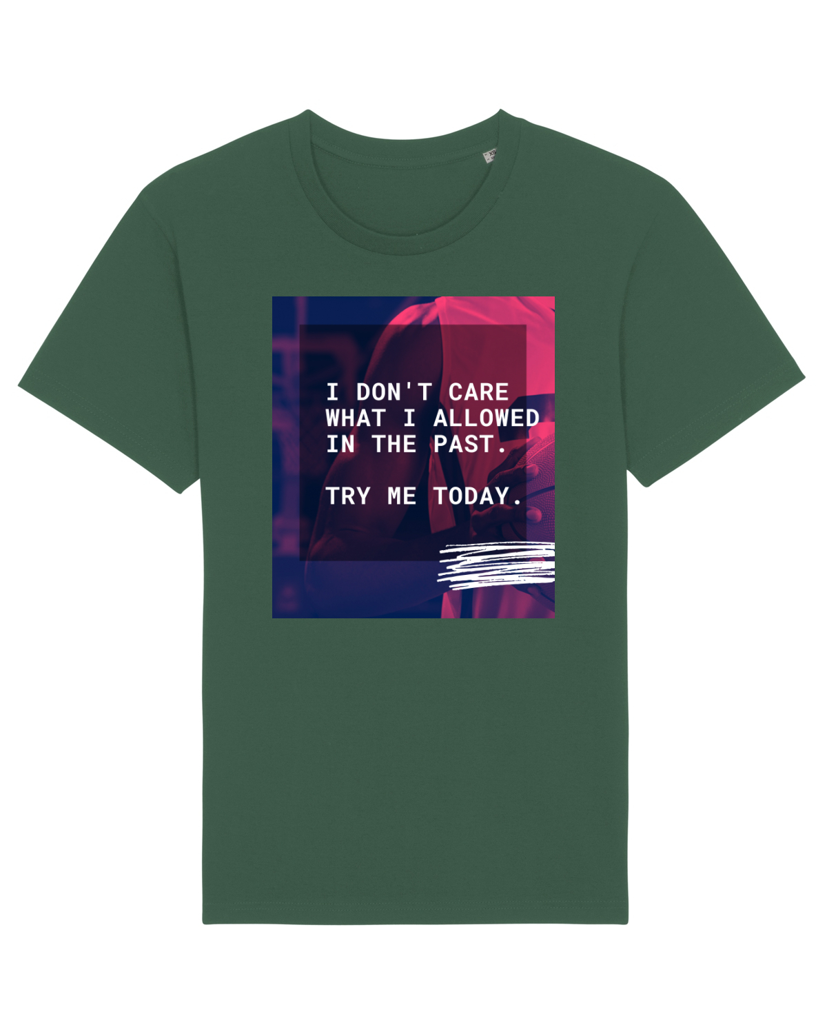 Tricou mânecă scurtă Unisex Rocker Bottle Green