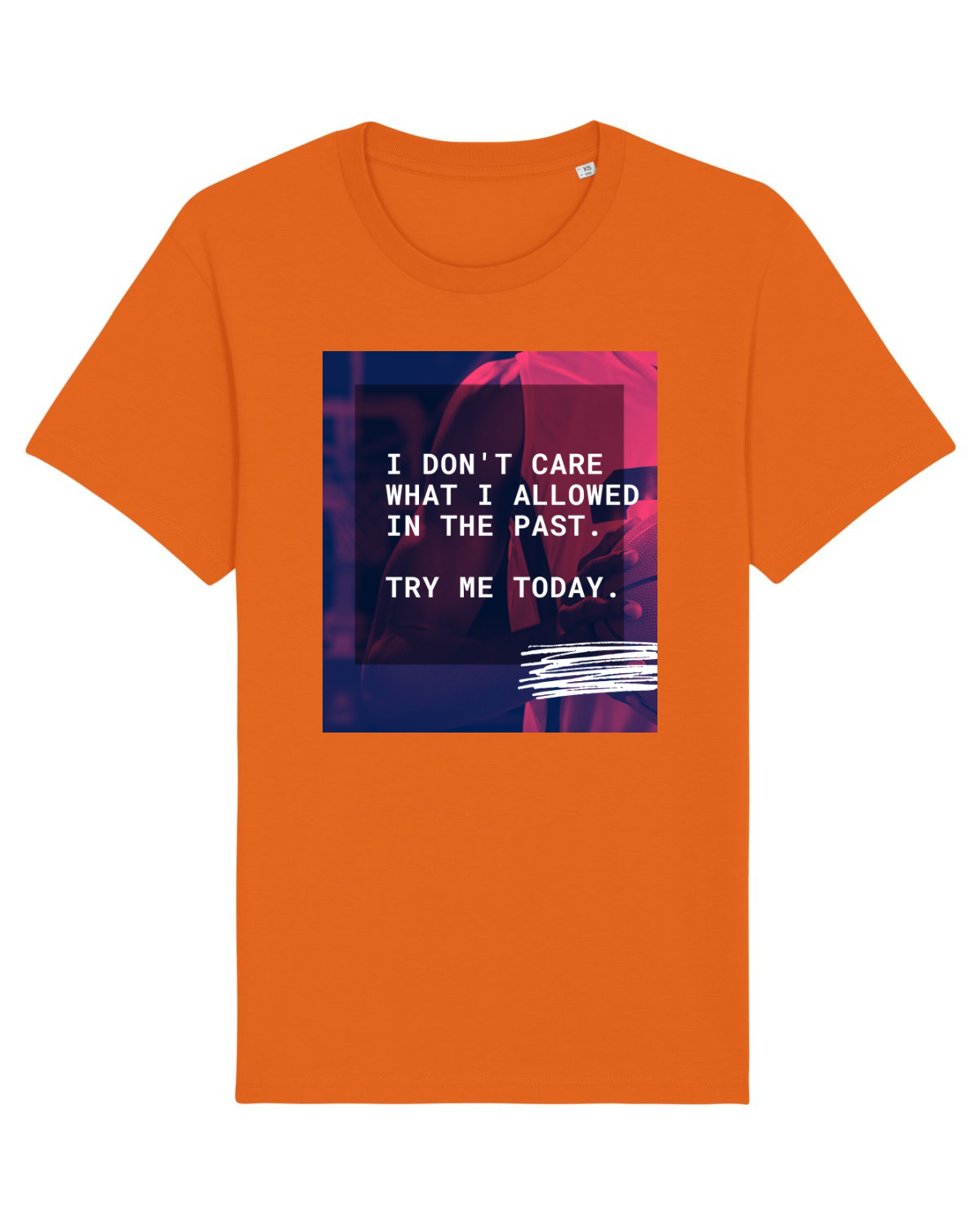 Tricou mânecă scurtă Unisex Rocker Bright Orange