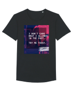 I don't care what I allowed in the past. Tricou mânecă scurtă guler larg Bărbat Skater