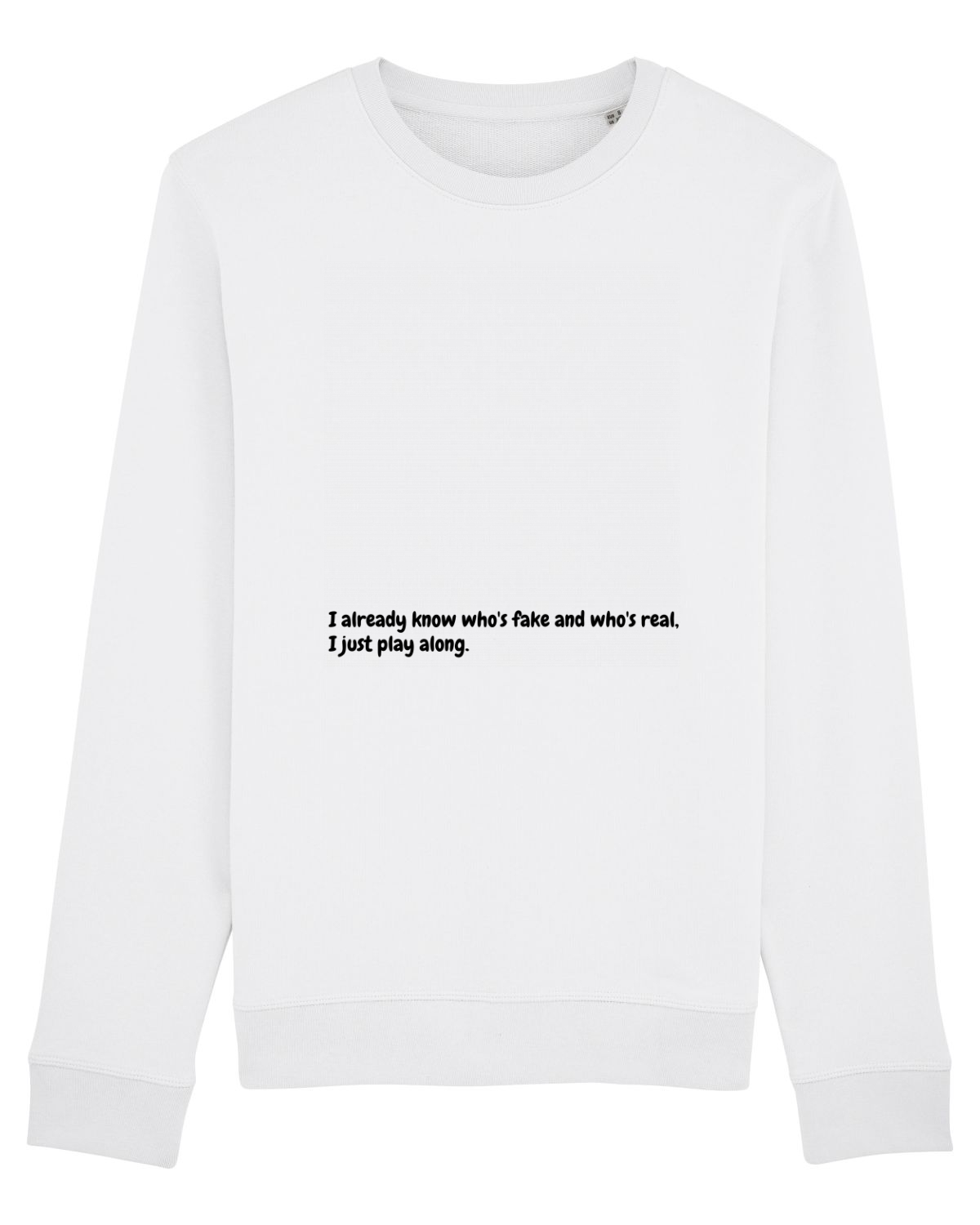 Bluză mânecă lungă Unisex Rise White
