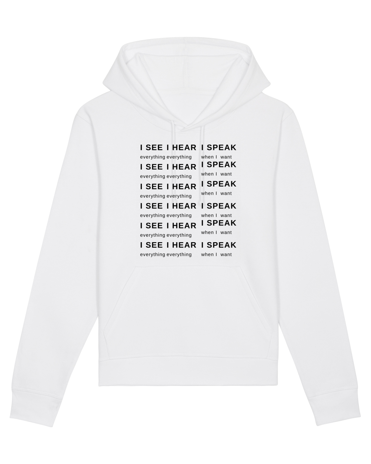 Hanorac Unisex Drummer White