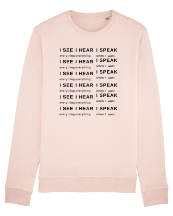 I SEE I HEAR I SPEAK Candy Pink