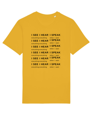 I SEE I HEAR I SPEAK Spectra Yellow