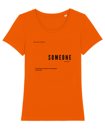 SOMEONE Bright Orange