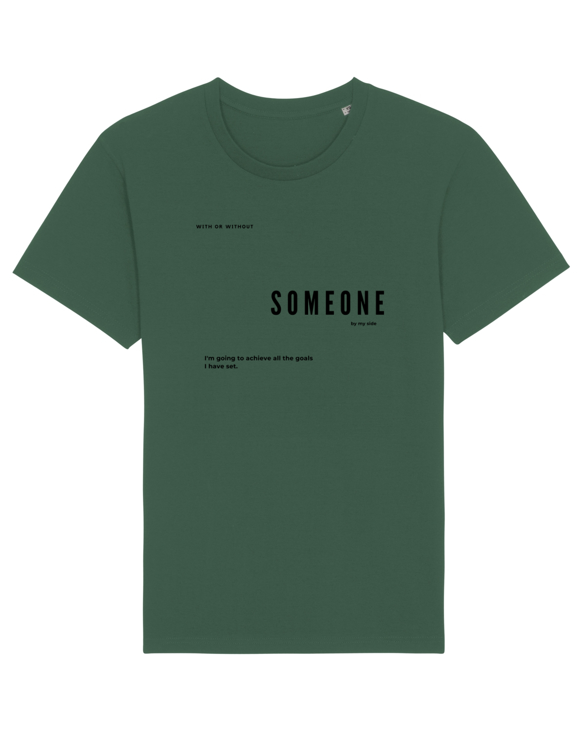 Tricou mânecă scurtă Unisex Rocker Bottle Green
