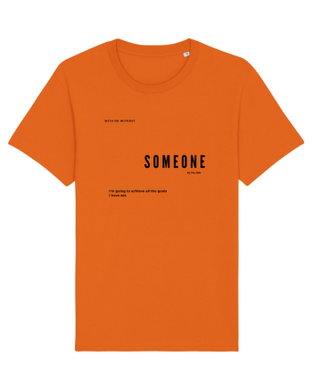 SOMEONE Bright Orange