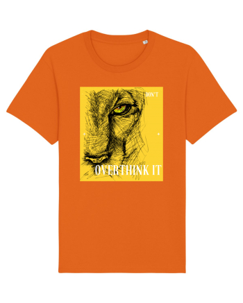 Don't overthink it Bright Orange