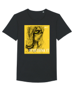 Don't overthink it Tricou mânecă scurtă guler larg Bărbat Skater