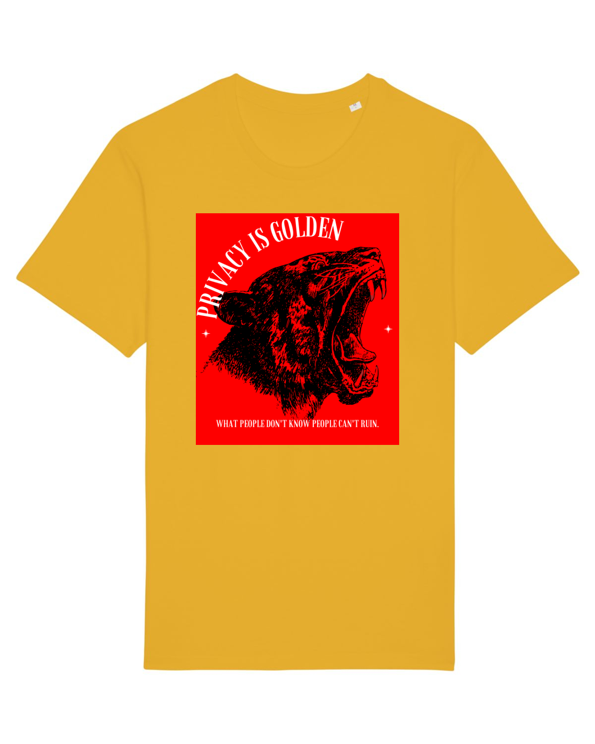 Tricou mânecă scurtă Unisex Rocker Spectra Yellow