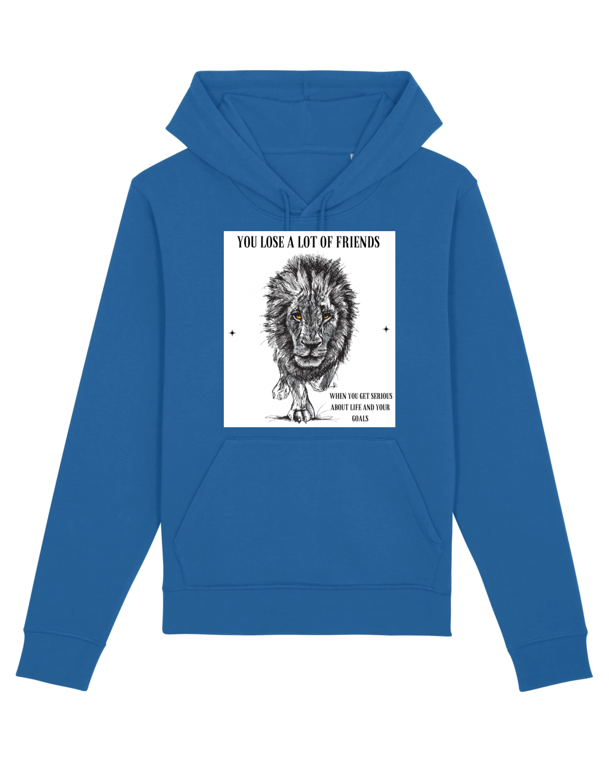 Hanorac Unisex Drummer Royal Blue
